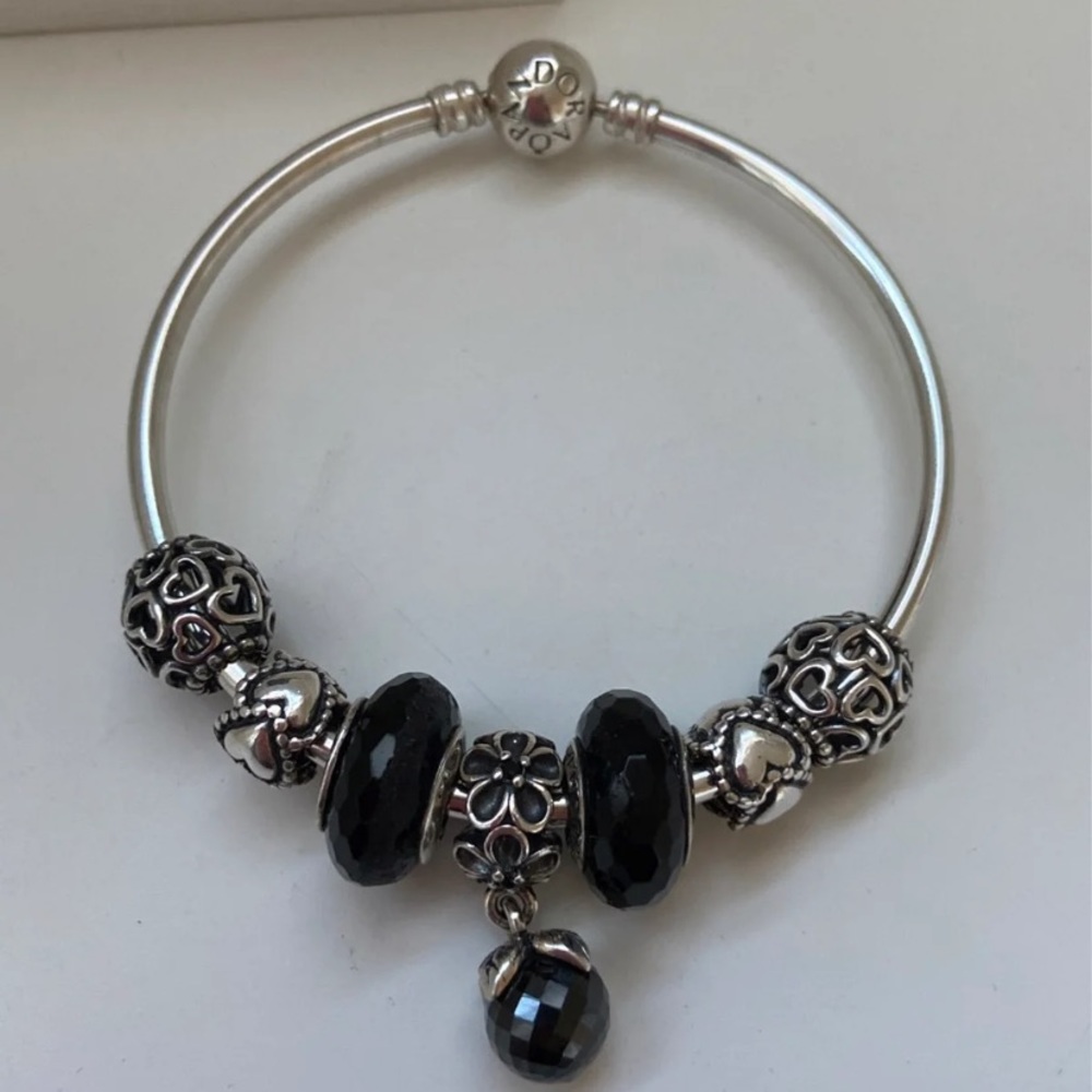 Authentic Pandora Bangle Bracelet - image 3